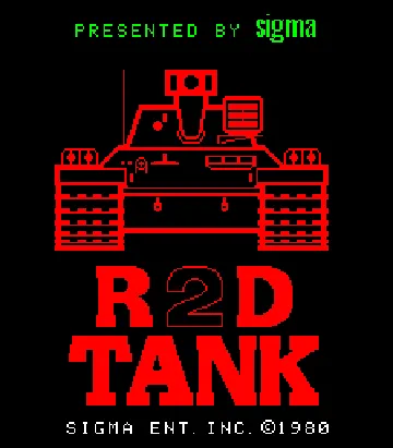 R2D Tank screen shot title